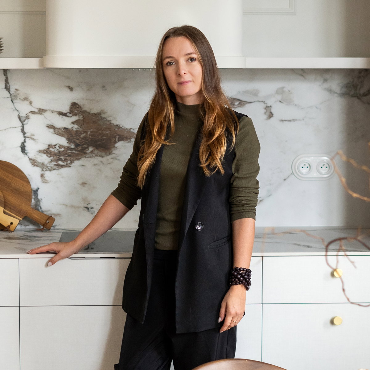 Klaudia Siudak — założycielka i architektka wnętrz pracowni buKadesign, Kraków