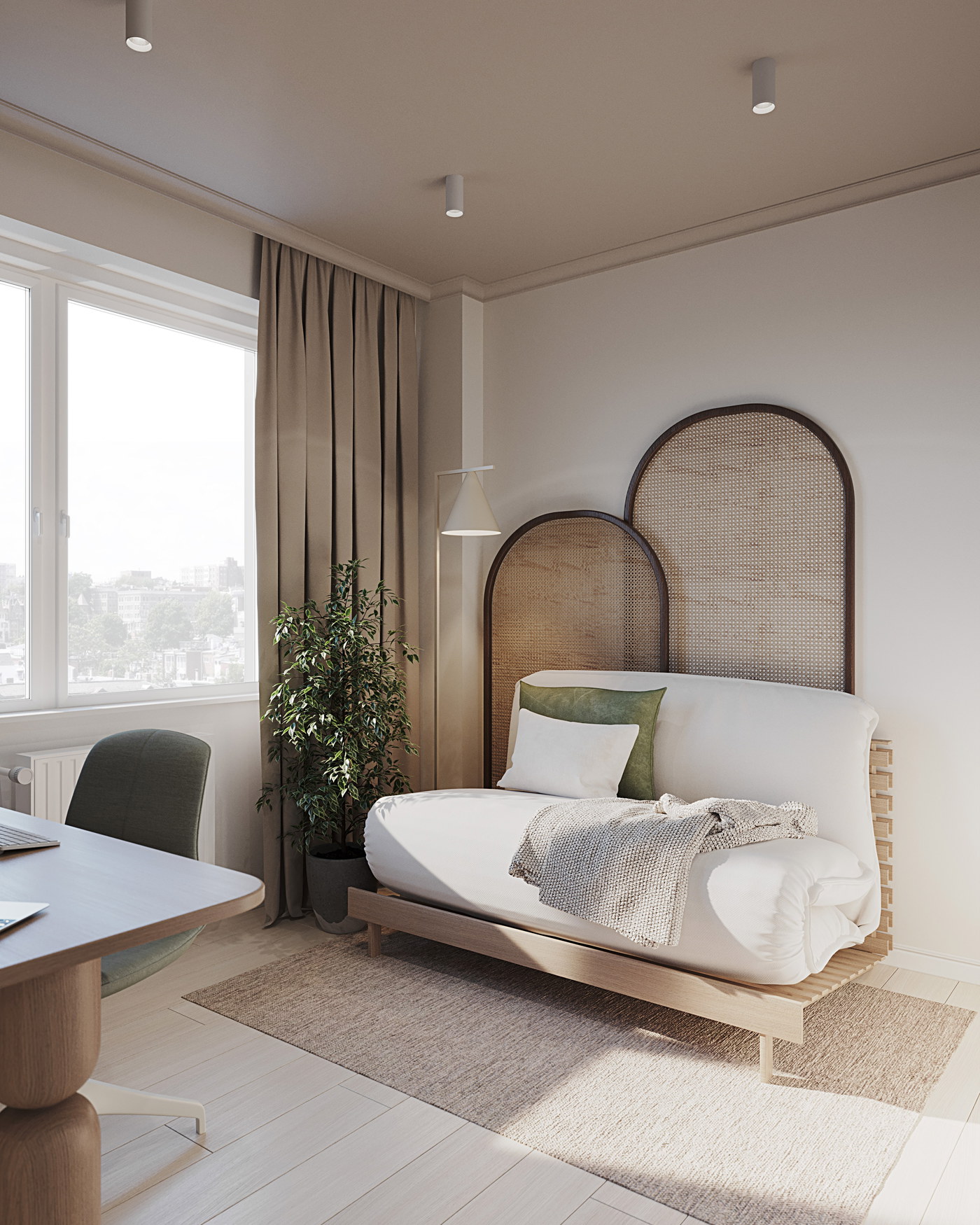 2025 Mieszkanie NowaHuta, ujęcie 2 — portfolio buKadesign