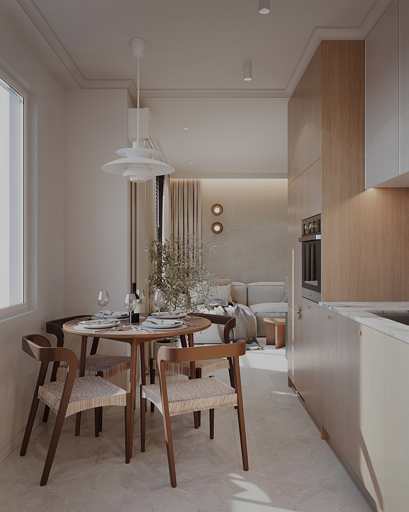 2025 Mieszkanie NowaHuta, ujęcie 11 — portfolio buKadesign