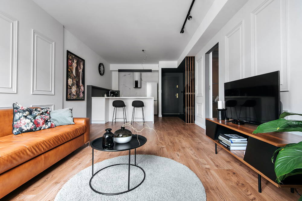 Apartament w krakowie na ul. augustianskiej, ujęcie 3 — projekt apartamentu, Kraków, projekt buKadesign