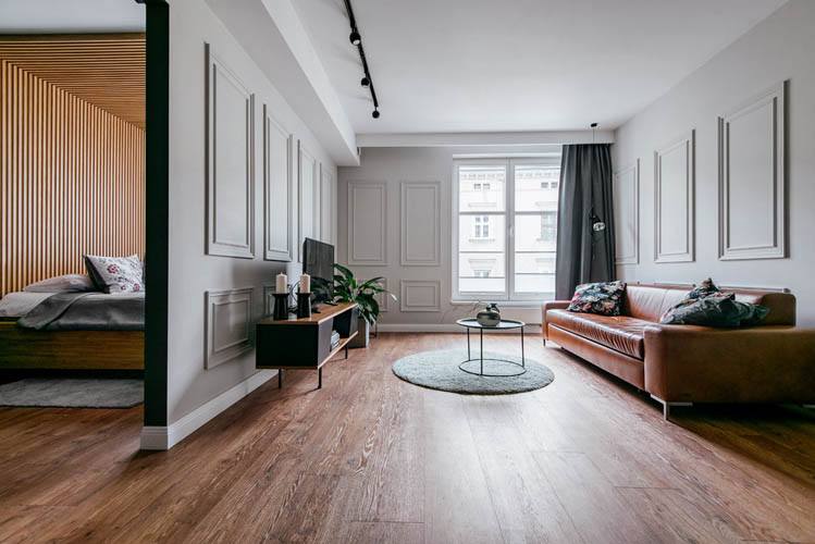 Apartament w krakowie na ul. augustianskiej, ujęcie 7 — projekt apartamentu, Kraków, projekt buKadesign