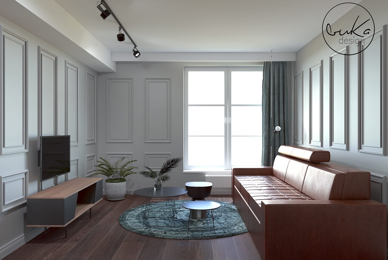 Apartament w krakowie na ul. augustianskiej, ujęcie 12 — projekt apartamentu, Kraków, projekt buKadesign