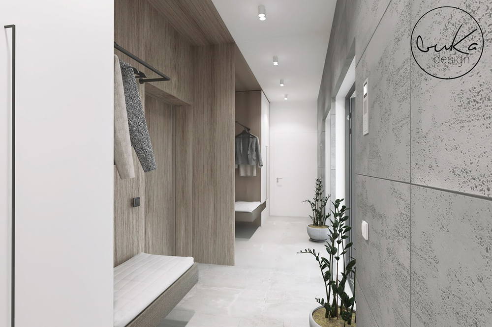 Concrete house, ujęcie 9 — projekt domu jednorodzinnego, Kraków, projekt buKadesign