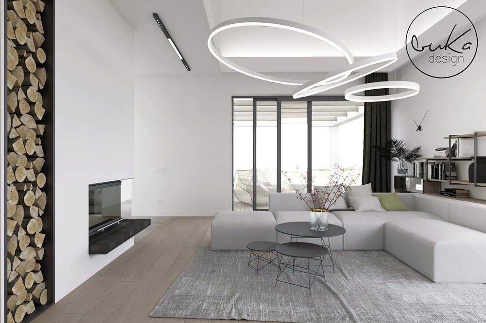 Concrete house, ujęcie 11 — projekt domu jednorodzinnego, Kraków, projekt buKadesign