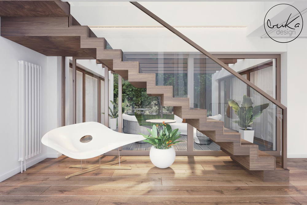 Chic escape, ujęcie 8 — projekt domu jednorodzinnego, Kokotów, projekt buKadesign