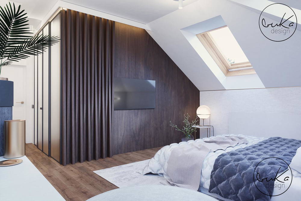 Chic escape, ujęcie 9 — projekt domu jednorodzinnego, Kokotów, projekt buKadesign