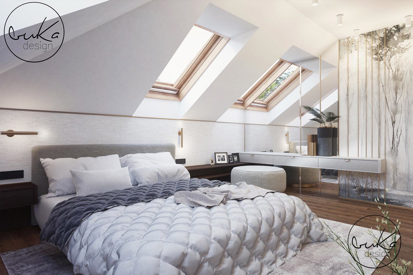Chic escape, ujęcie 10 — projekt domu jednorodzinnego, Kokotów, projekt buKadesign