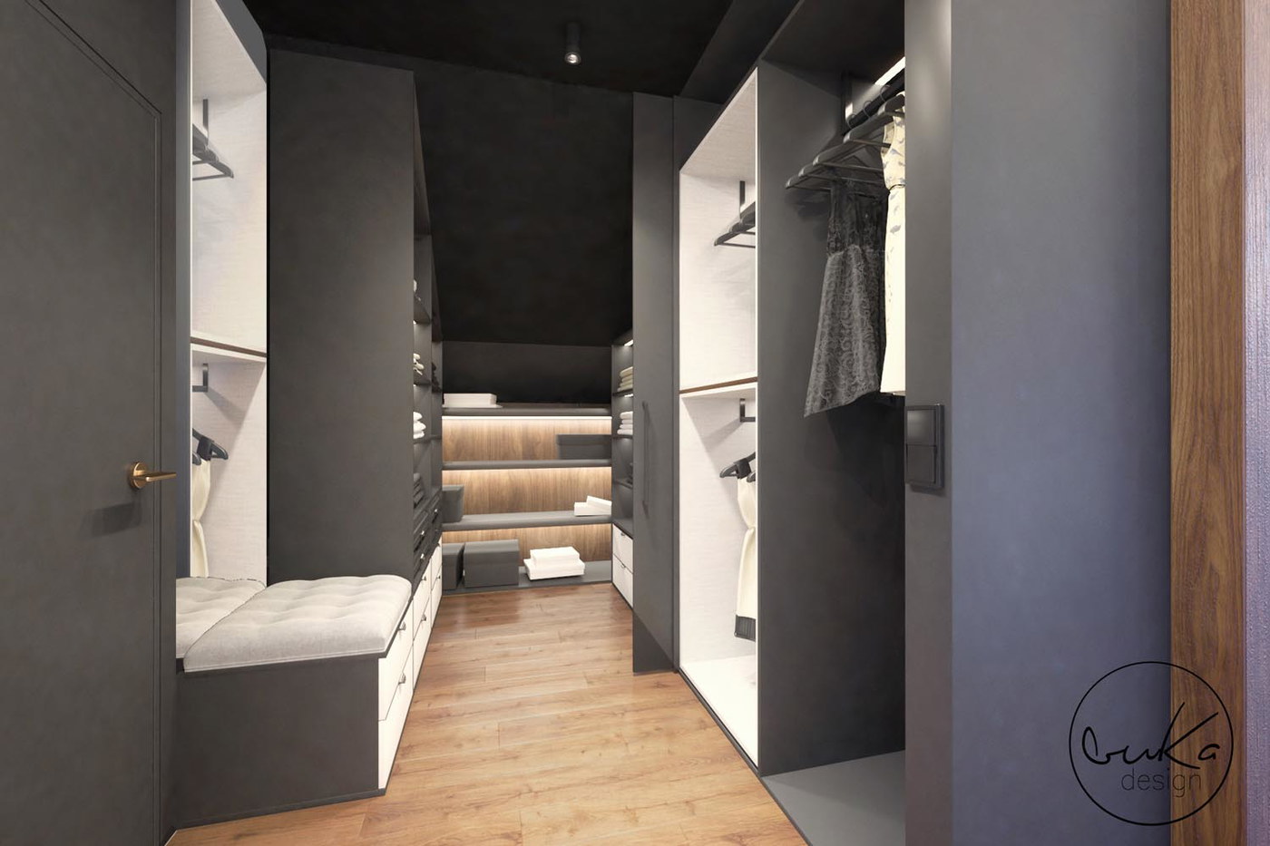 Chic escape, ujęcie 22 — projekt domu jednorodzinnego, Kokotów, projekt buKadesign