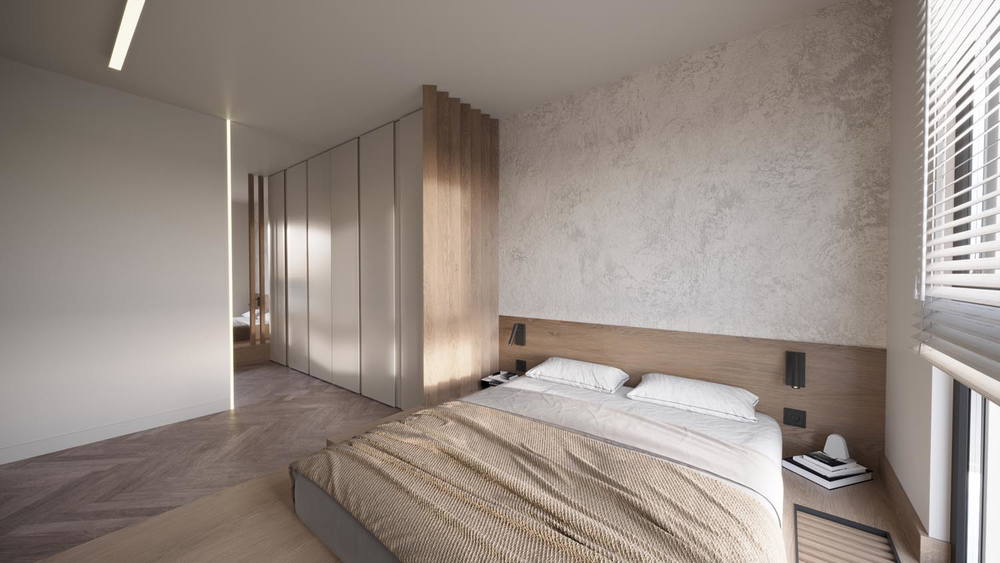 Eco-minimal youth, ujęcie 13 — projekt apartamentu, Gdańsk, projekt buKadesign