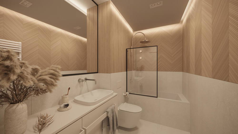 Eco-minimal youth, ujęcie 15 — projekt apartamentu, Gdańsk, projekt buKadesign