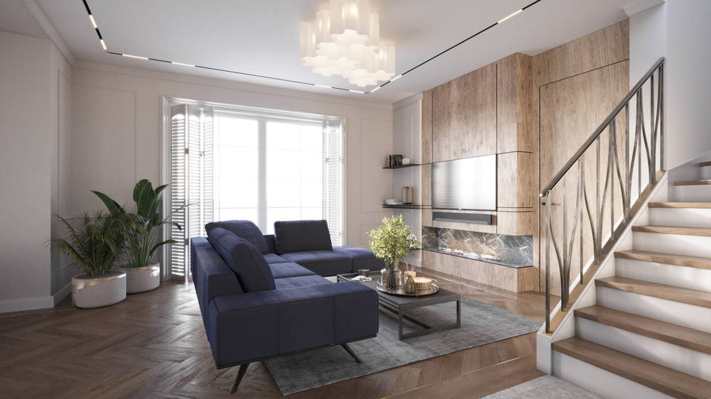 Metropolitan elegance, ujęcie 7 — projekt willi, Gdańsk, projekt buKadesign