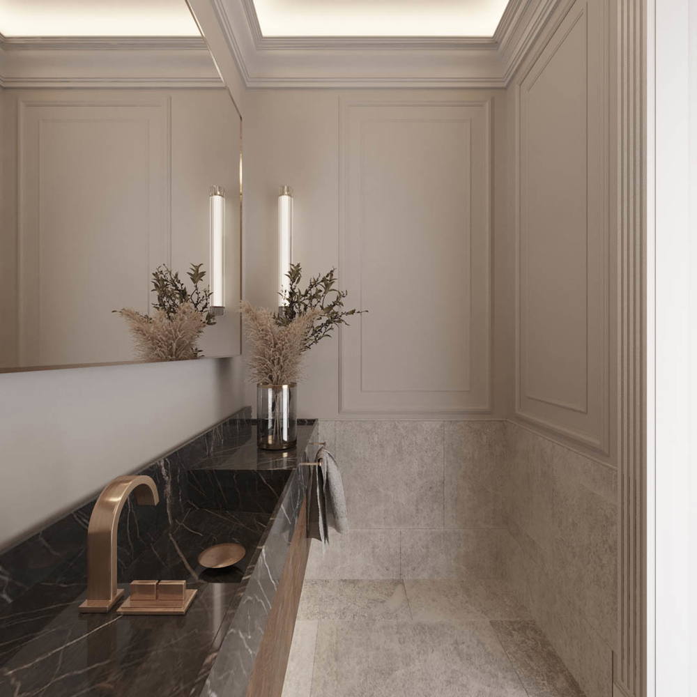 Metropolitan elegance, ujęcie 8 — projekt willi, Gdańsk, projekt buKadesign