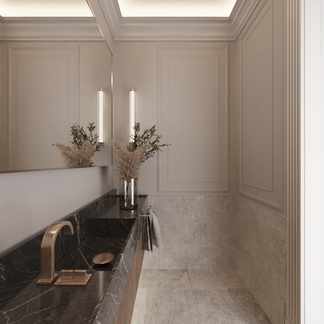 Metropolitan elegance, ujęcie 8 — projekt willi, Gdańsk, projekt buKadesign