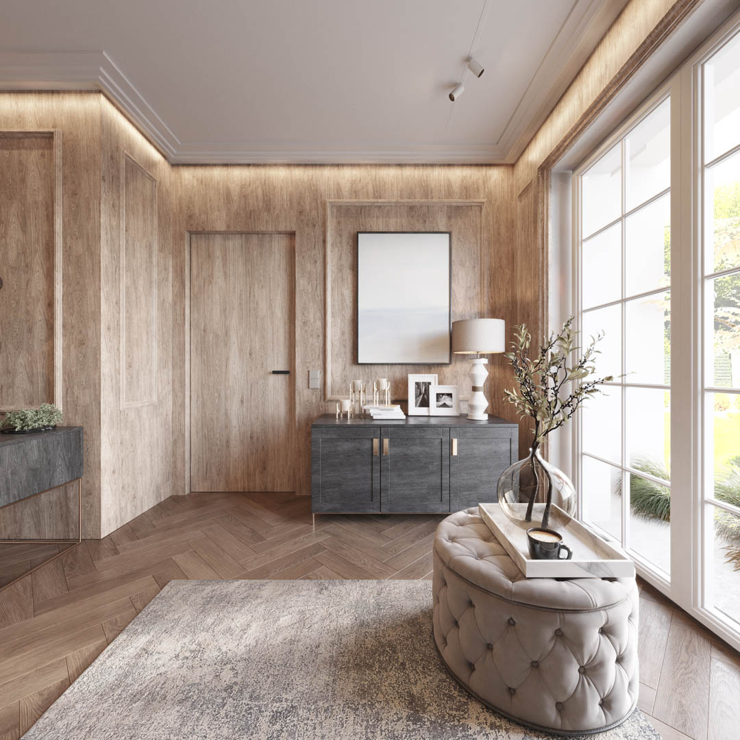 Metropolitan elegance, ujęcie 14 — projekt willi, Gdańsk, projekt buKadesign