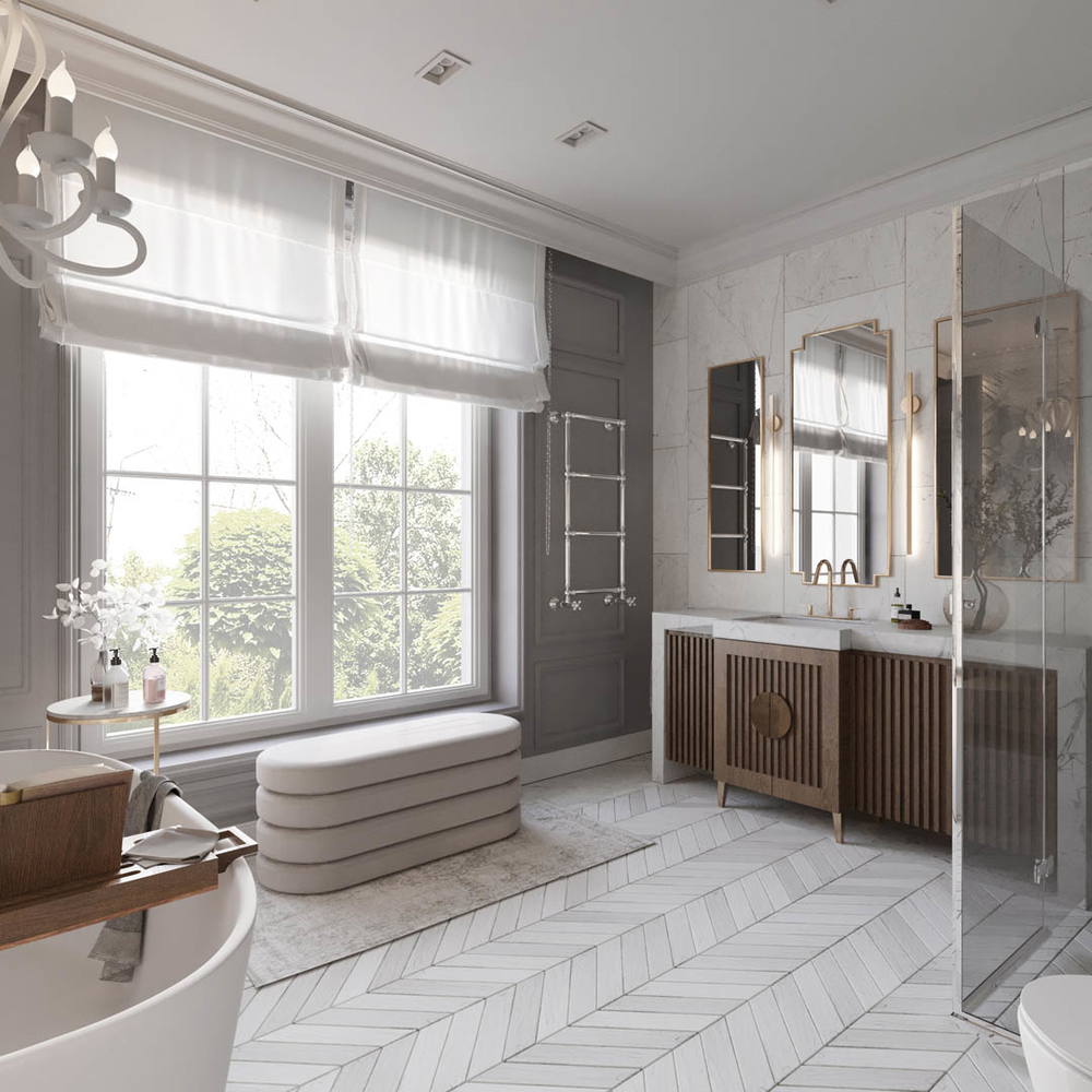 Metropolitan elegance, ujęcie 24 — projekt willi, Gdańsk, projekt buKadesign
