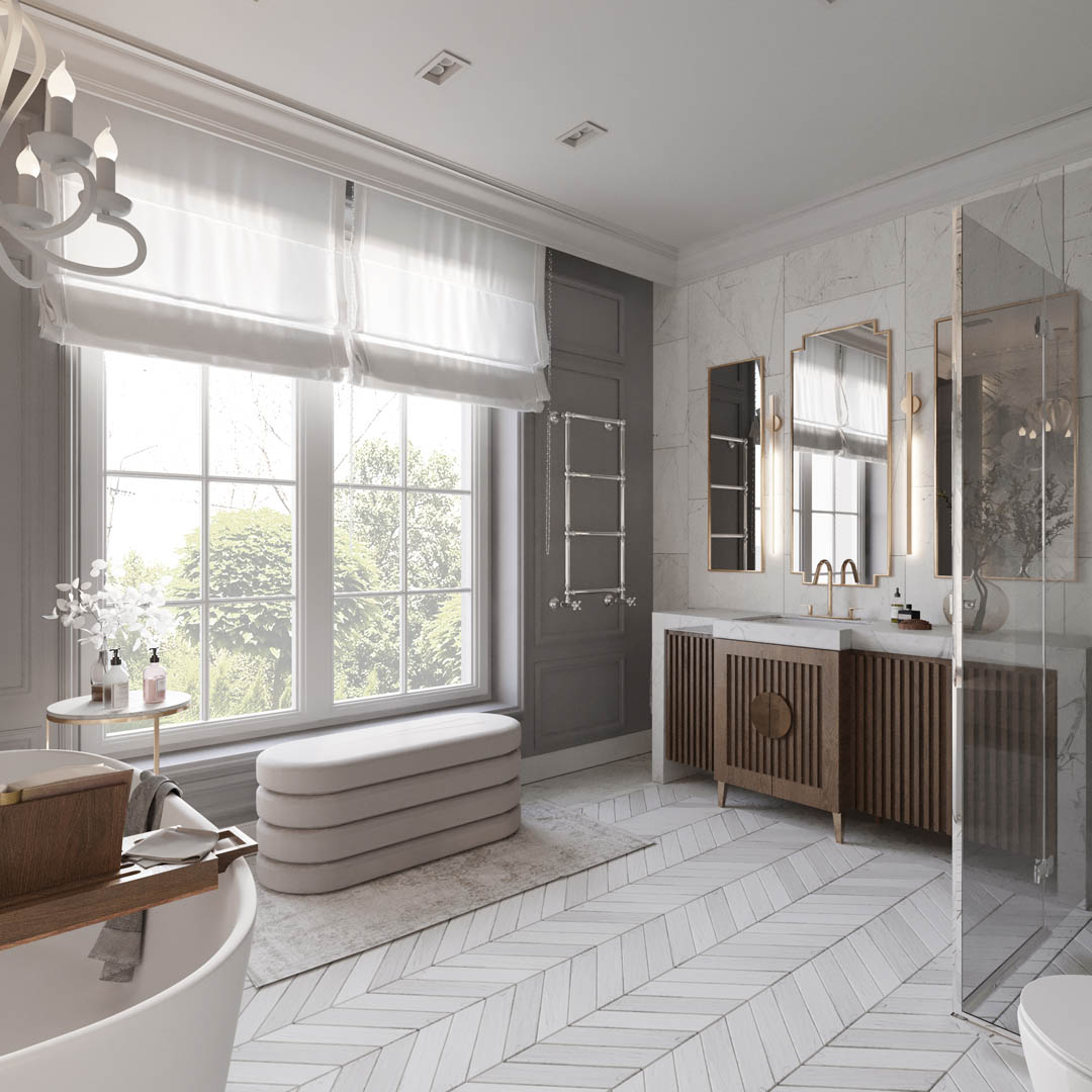 Metropolitan elegance, ujęcie 24 — projekt willi, Gdańsk, projekt buKadesign