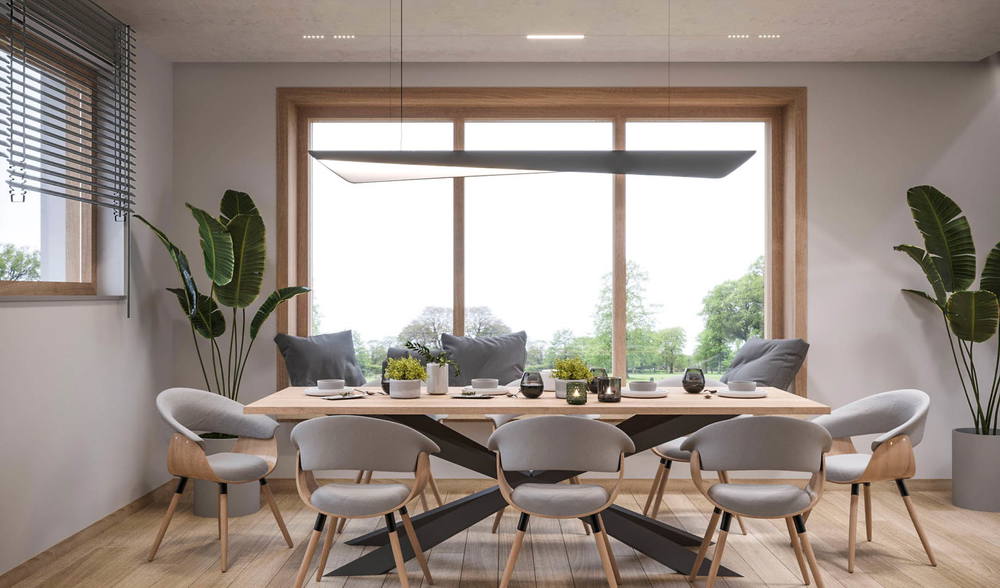 Wooden chic, ujęcie 7 — projekt domu jednorodzinnego, Kraków, projekt buKadesign