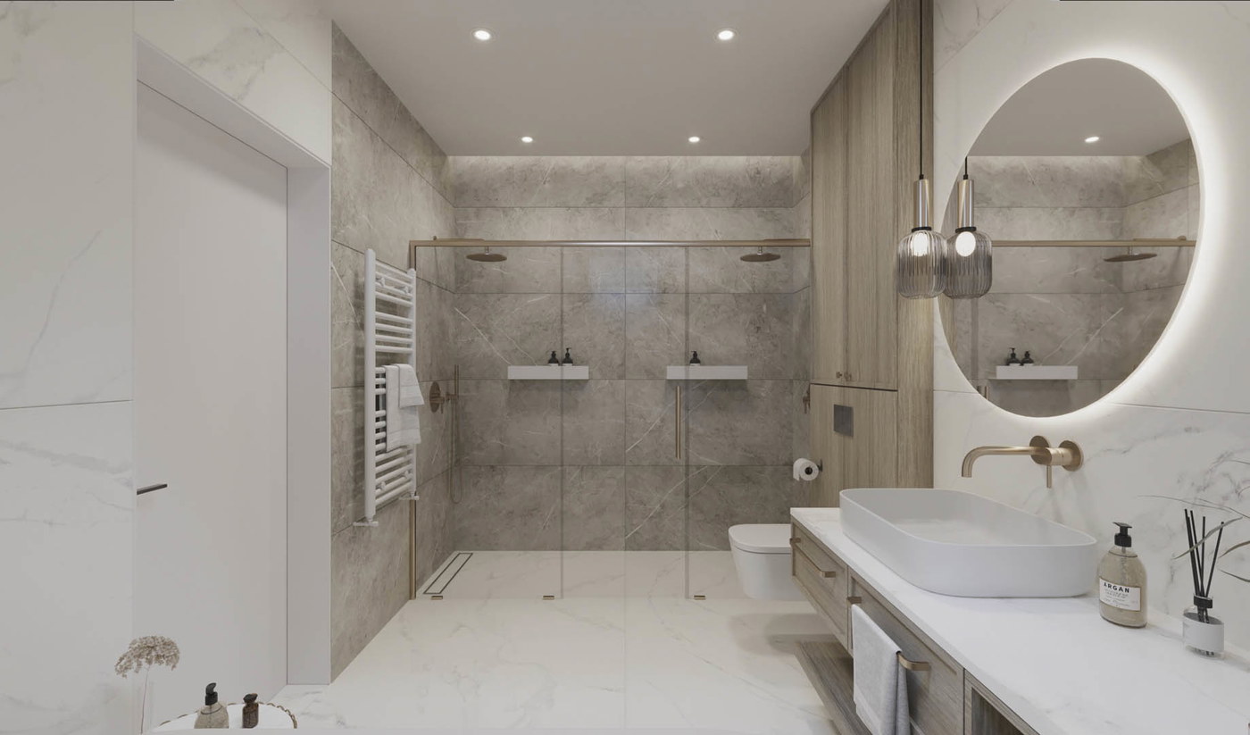 Wooden chic, ujęcie 10 — projekt domu jednorodzinnego, Kraków, projekt buKadesign