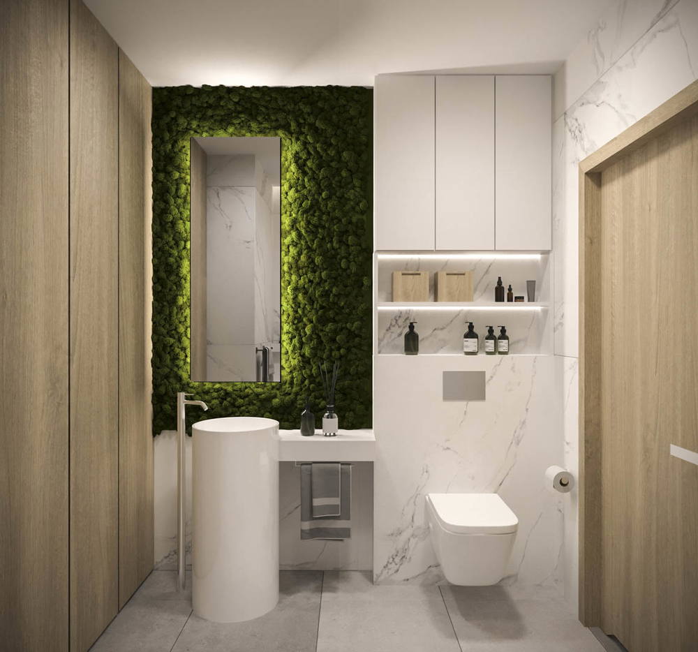 Wooden chic, ujęcie 14 — projekt domu jednorodzinnego, Kraków, projekt buKadesign