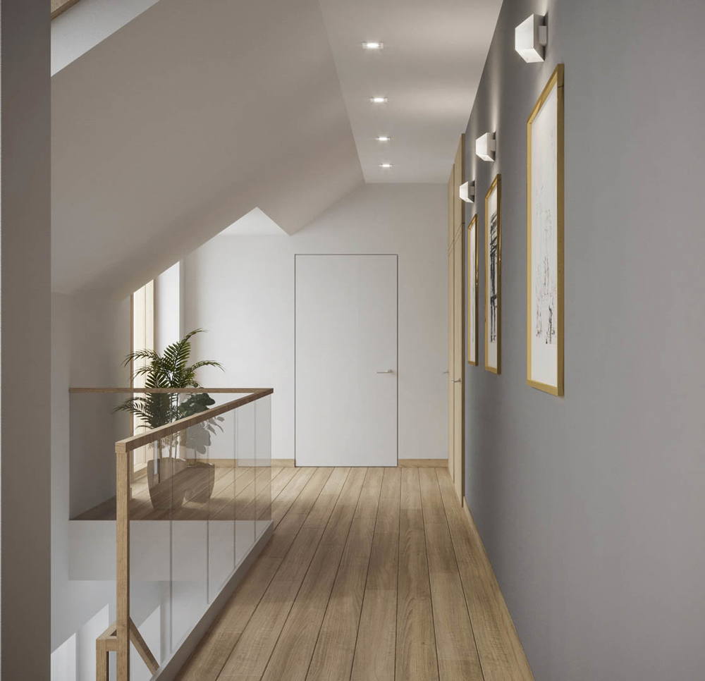 Wooden chic, ujęcie 17 — projekt domu jednorodzinnego, Kraków, projekt buKadesign