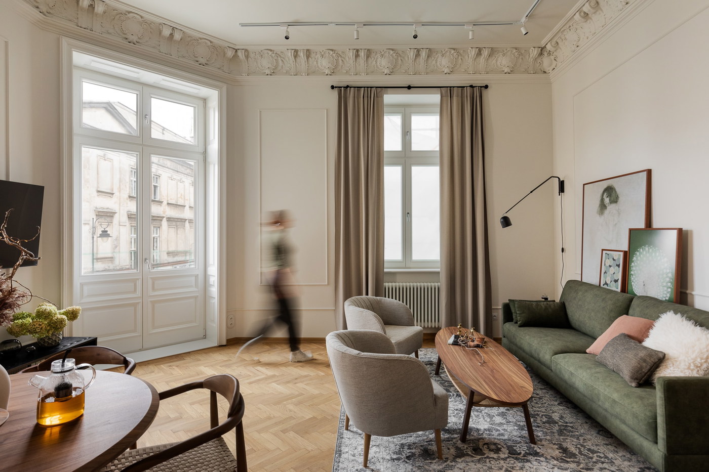 Kraków apartament Radziwiłłowska, ujęcie 4 — portfolio buKadesign