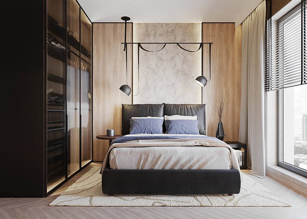 Subtle touch, ujęcie 4 — projekt apartamentu, Kraków, projekt buKadesign