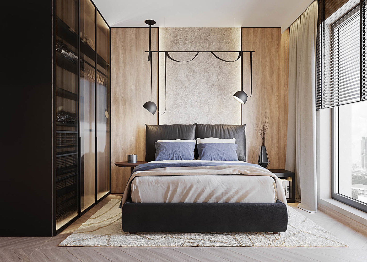 Subtle touch, ujęcie 4 — projekt apartamentu, Kraków, projekt buKadesign