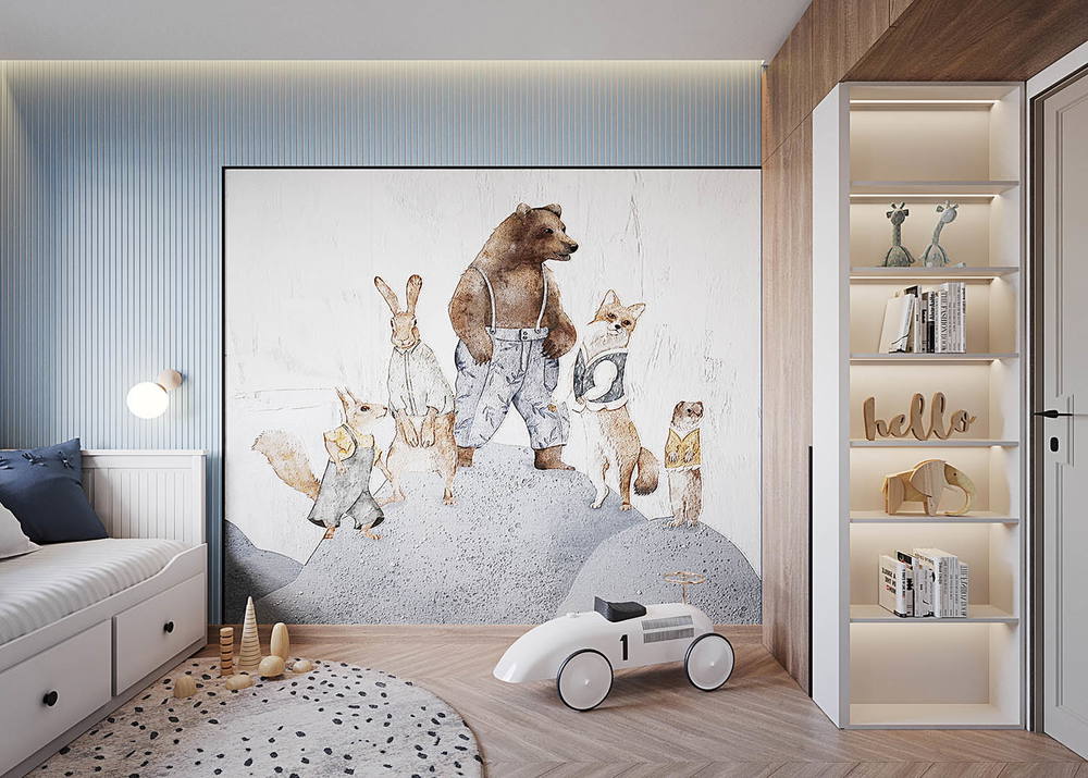 Subtle touch, ujęcie 8 — projekt apartamentu, Kraków, projekt buKadesign