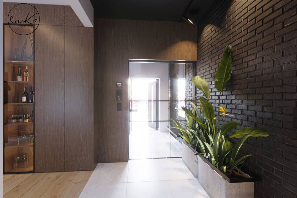 Serene sanctuary, ujęcie 14 — projekt domu jednorodzinnego, Kraków, projekt buKadesign