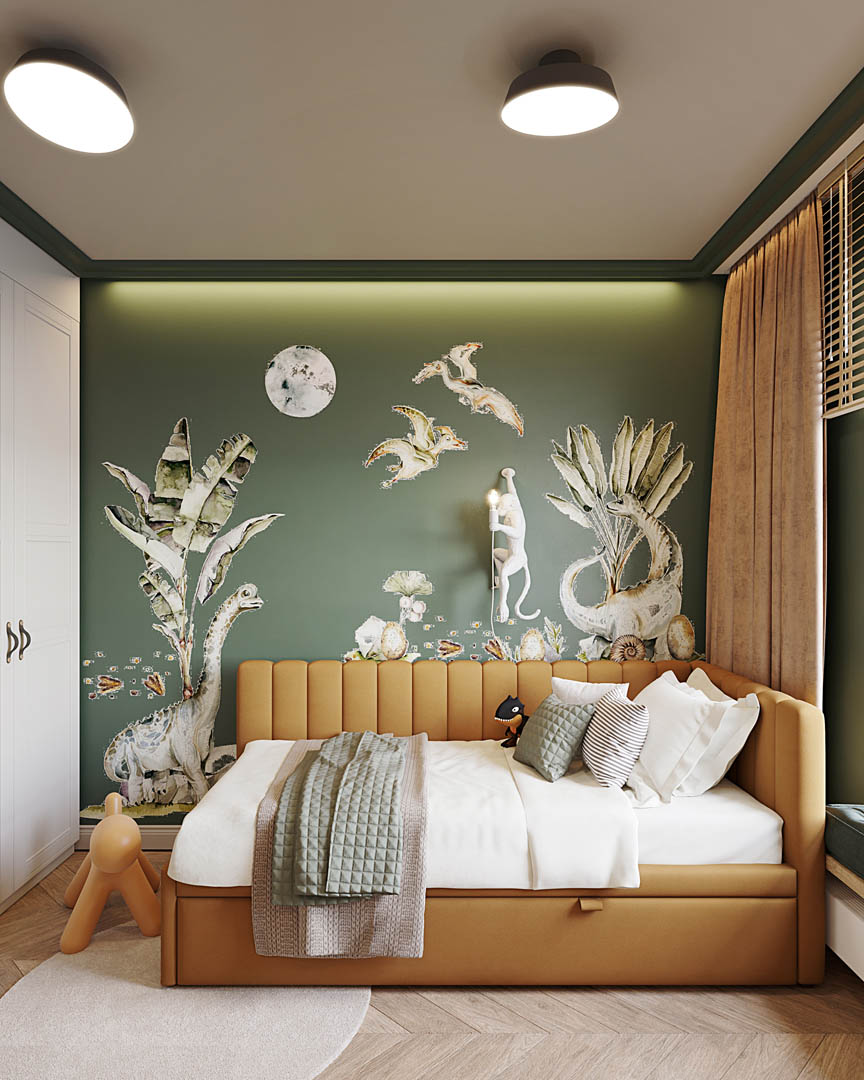 Burgundy elegance, ujęcie 13 — projekt apartamentu, Kraków, projekt buKadesign