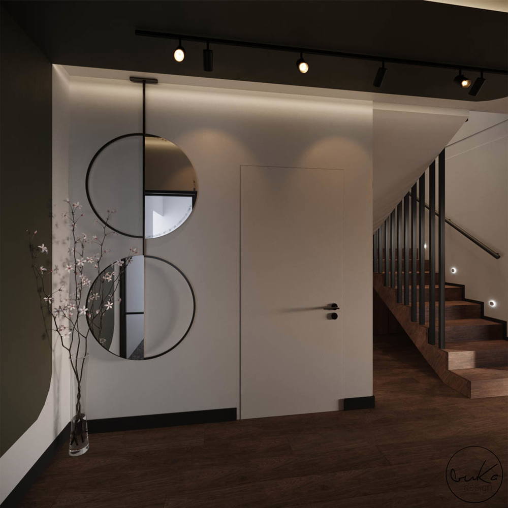 Cozy hideaway, ujęcie 9 — projekt domu jednorodzinnego, Kraków, projekt buKadesign