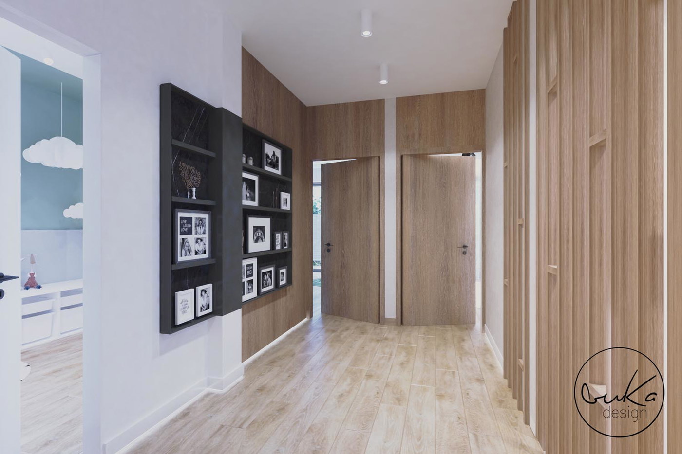 Hidden gem, ujęcie 7 — projekt domu jednorodzinnego, Kraków, projekt buKadesign