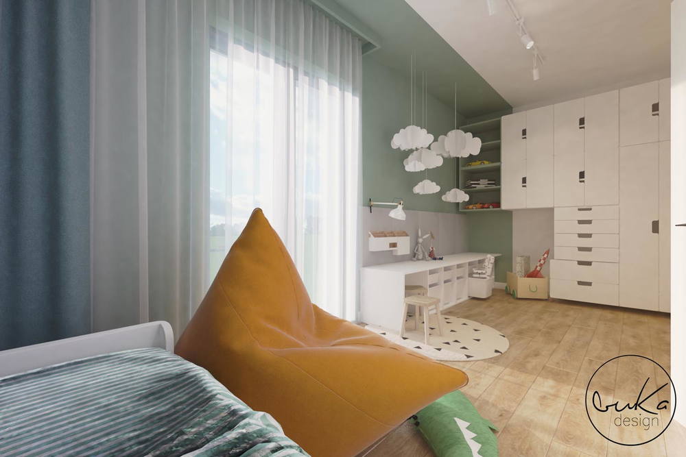 Hidden gem, ujęcie 19 — projekt domu jednorodzinnego, Kraków, projekt buKadesign