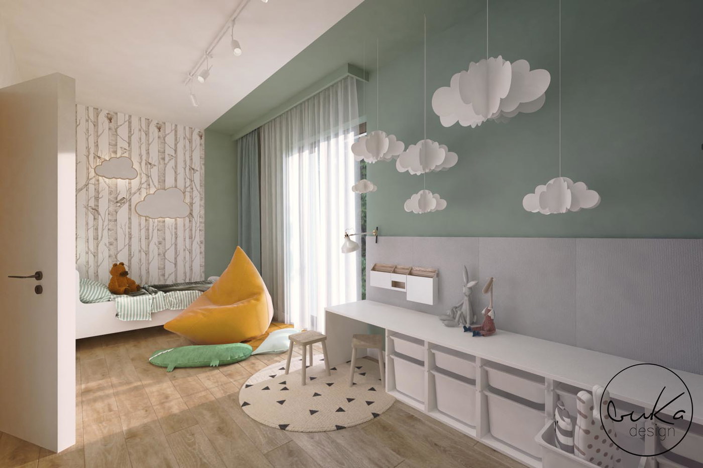 Hidden gem, ujęcie 21 — projekt domu jednorodzinnego, Kraków, projekt buKadesign
