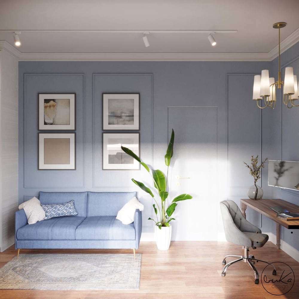 Projekt gleaming home, ujęcie 18 — projekt willi, Kraków, projekt buKadesign