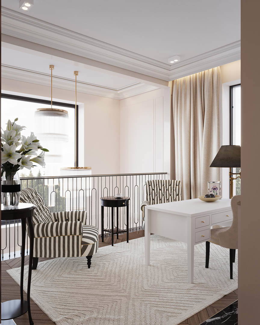 Golden touch, ujęcie 8 — projekt willi, Kraków, projekt buKadesign
