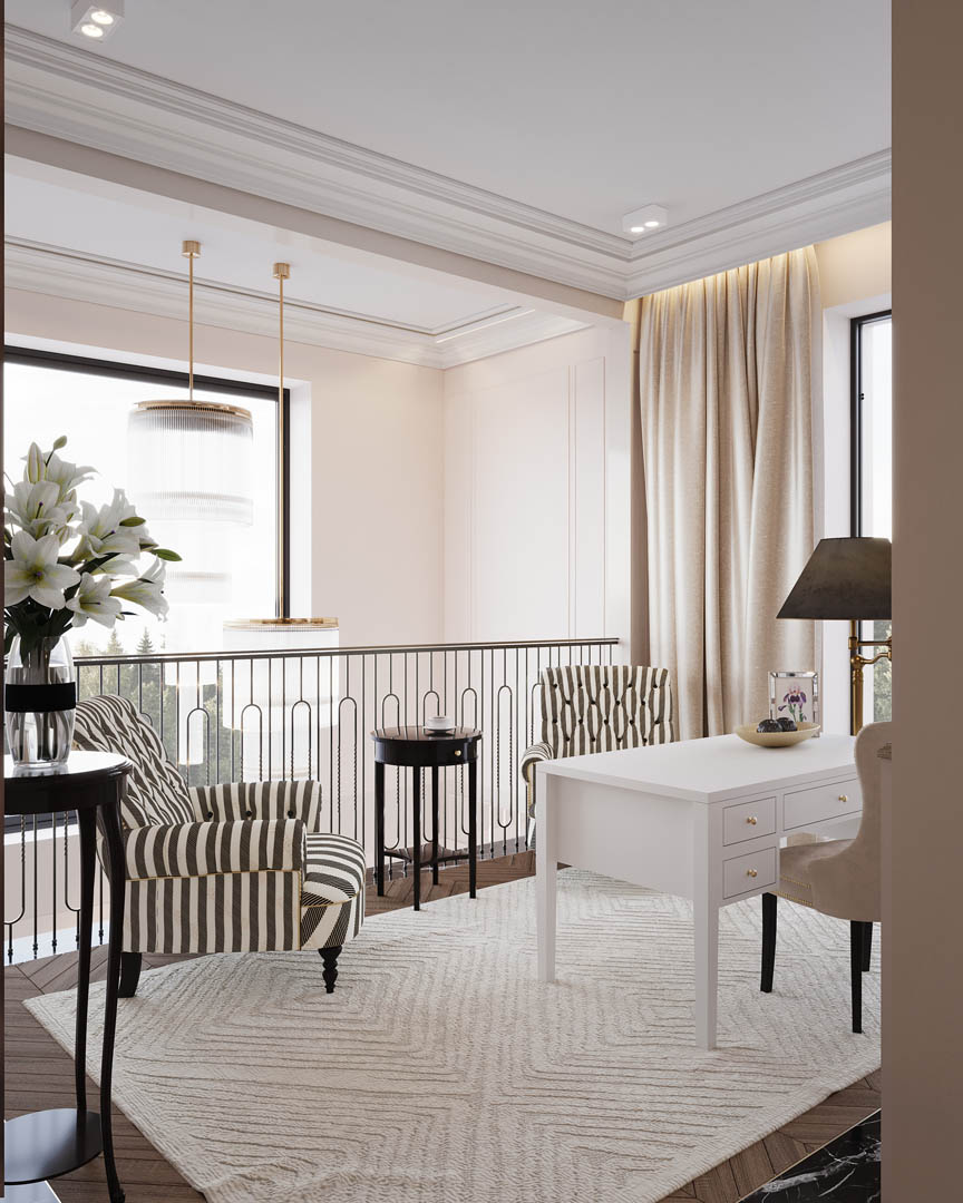 Golden touch, ujęcie 8 — projekt willi, Kraków, projekt buKadesign