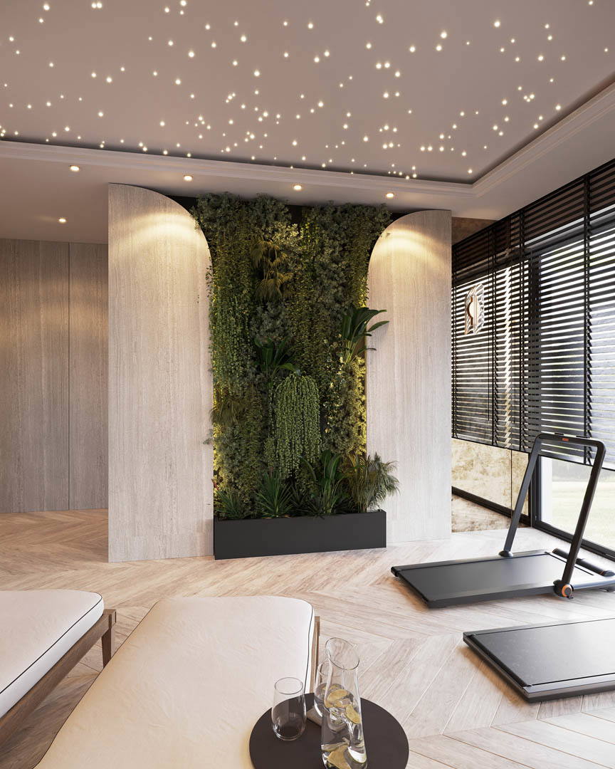 Golden touch, ujęcie 9 — projekt willi, Kraków, projekt buKadesign
