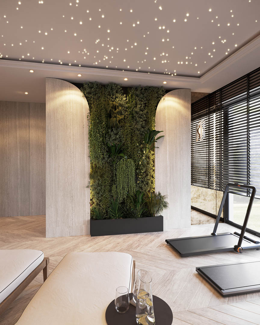 Golden touch, ujęcie 9 — projekt willi, Kraków, projekt buKadesign