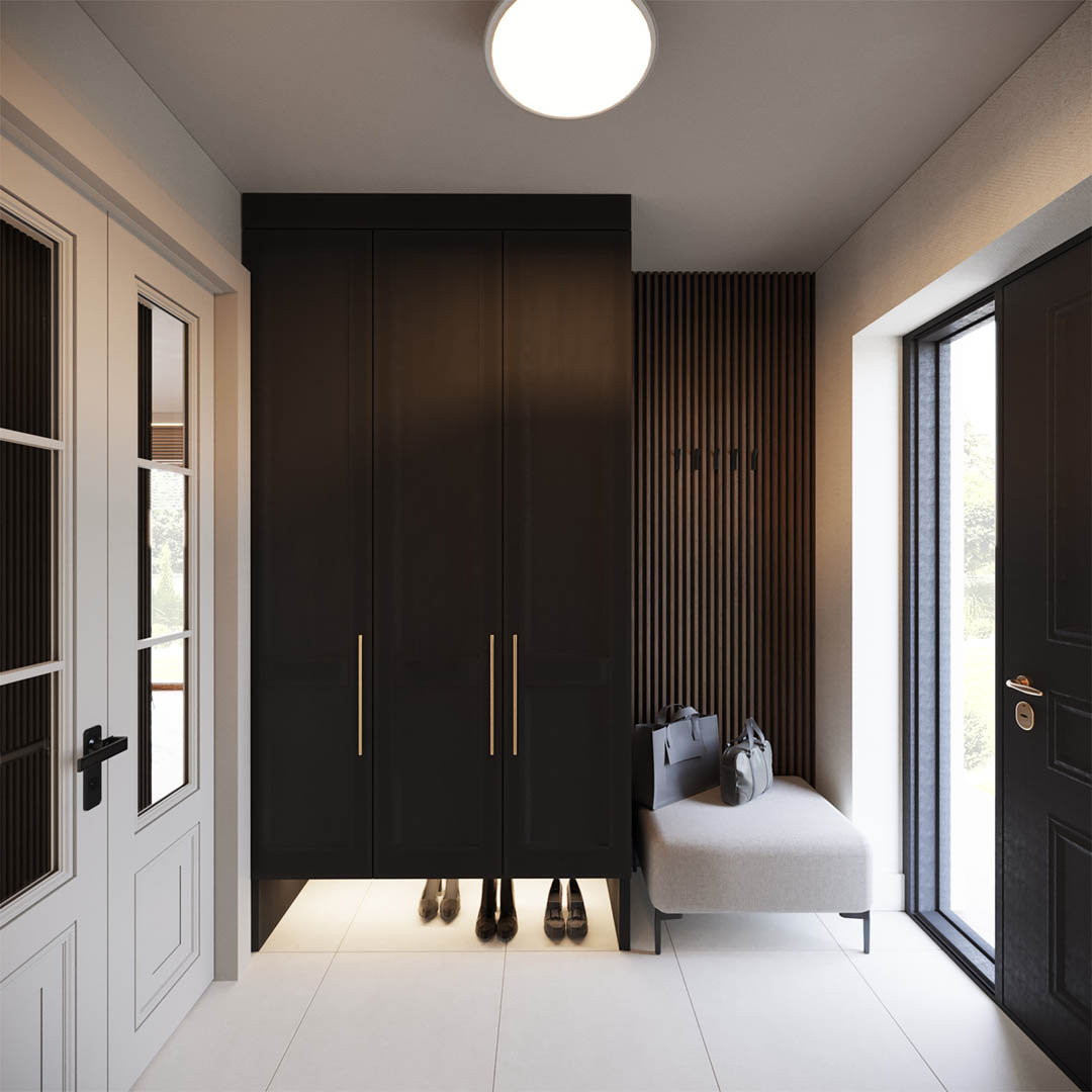Projekt harmony, ujęcie 6 — projekt domu jednorodzinnego, Kraków, projekt buKadesign