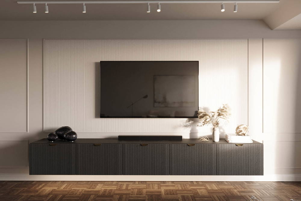 Mysterious classic, ujęcie 3 — projekt apartamentu, Kraków, projekt buKadesign
