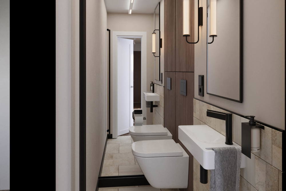 Mysterious classic, ujęcie 4 — projekt apartamentu, Kraków, projekt buKadesign