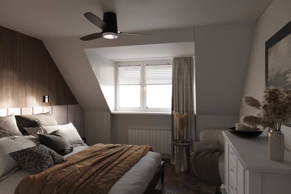 Mysterious classic, ujęcie 7 — projekt apartamentu, Kraków, projekt buKadesign