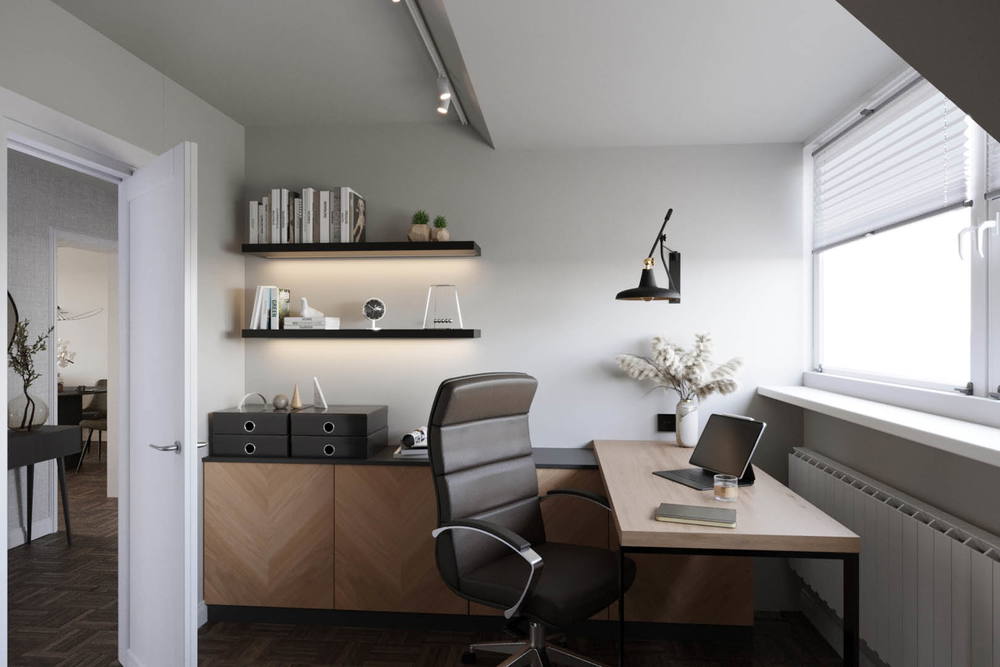 Mysterious classic, ujęcie 10 — projekt apartamentu, Kraków, projekt buKadesign