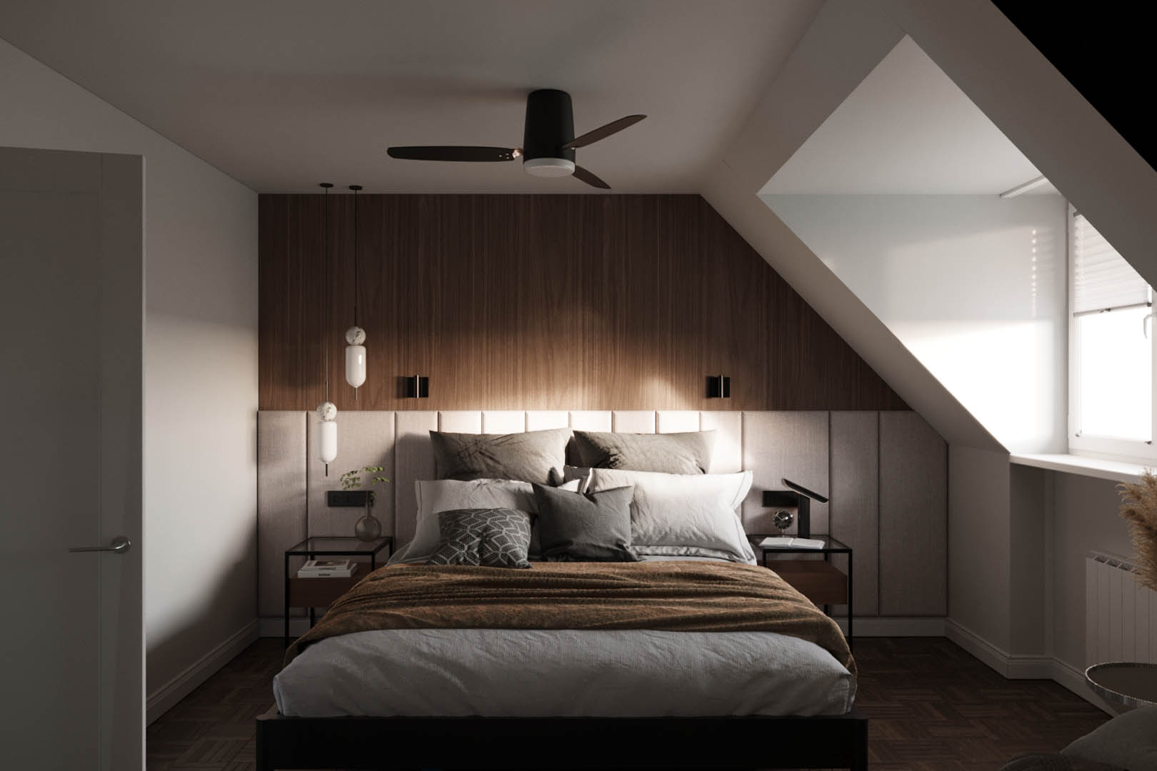 Mysterious classic — projekt apartamentu, Kraków — projekt wnętrza buKadesign
