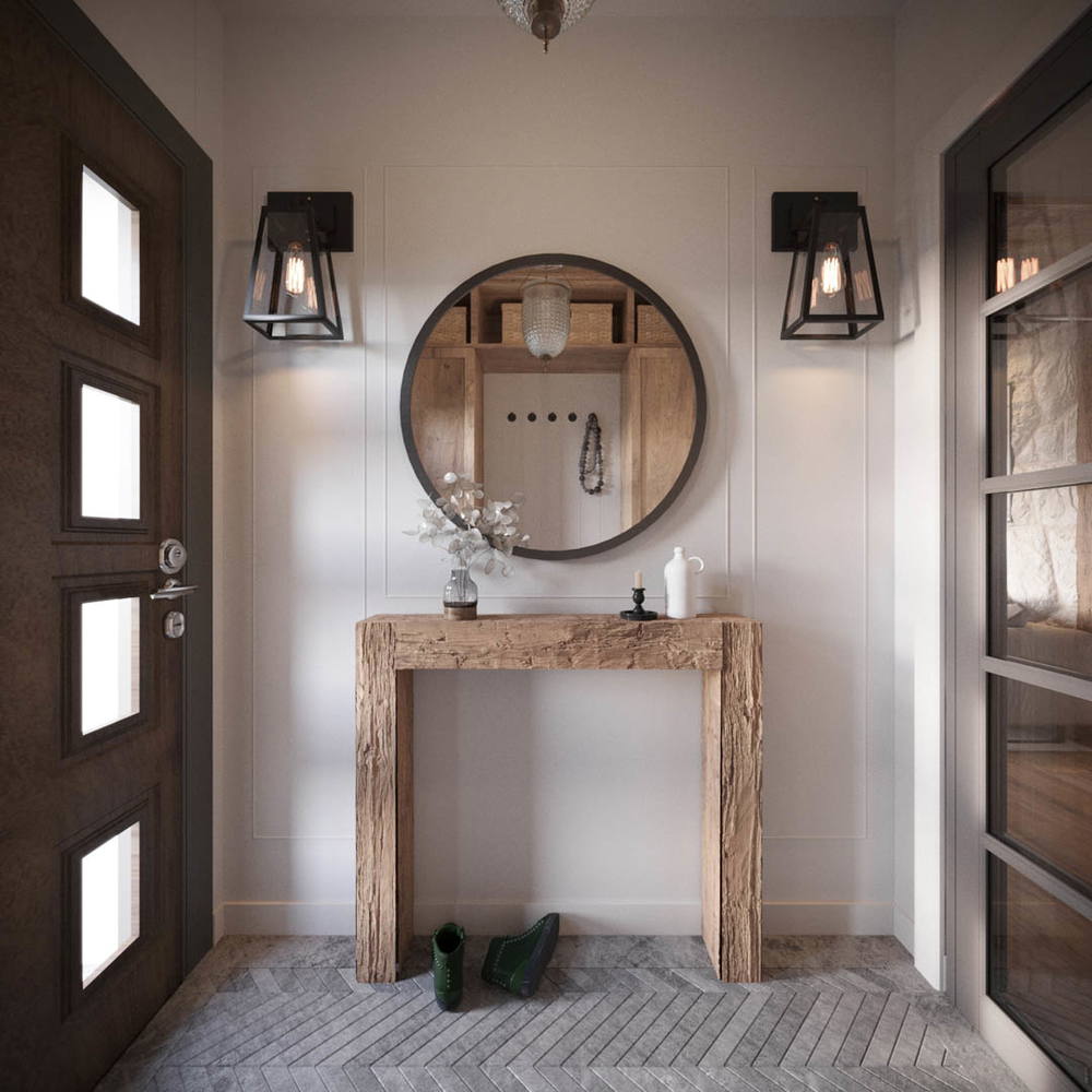 Rustic modernity, ujęcie 6 — projekt domu jednorodzinnego, Kraków, projekt buKadesign