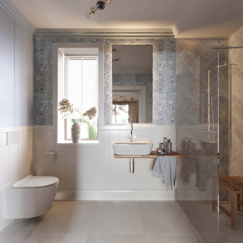 Rustic modernity, ujęcie 11 — projekt domu jednorodzinnego, Kraków, projekt buKadesign