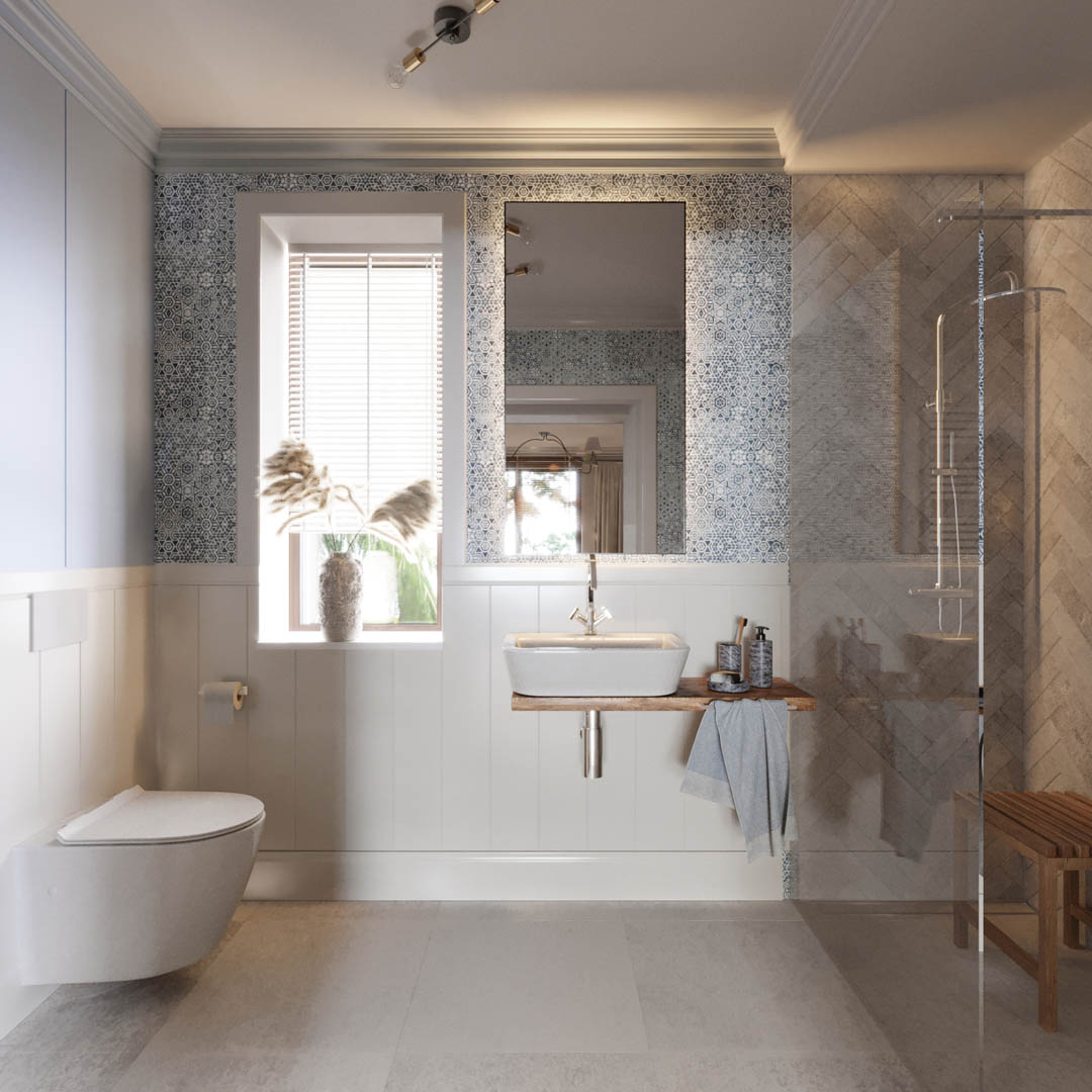 Rustic modernity, ujęcie 11 — projekt domu jednorodzinnego, Kraków, projekt buKadesign