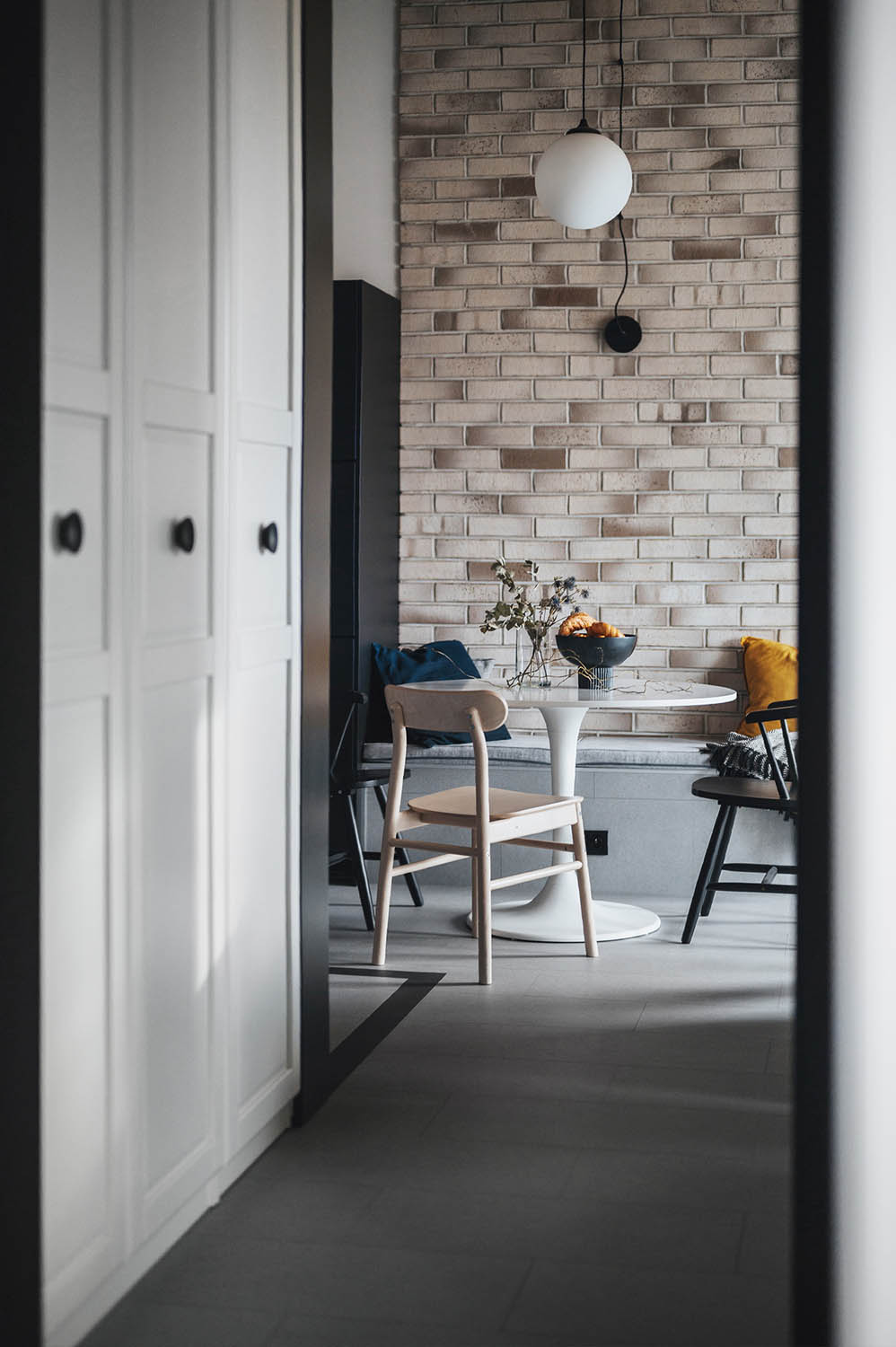 Rajska apartament w krakowie, ujęcie 6 — projekt apartamentu, Kraków, projekt buKadesign