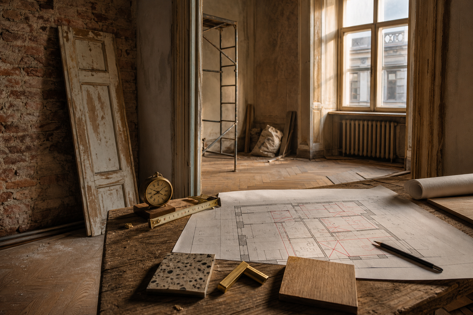 Wnętrze typu renovation — przykład realizacji buKadesign